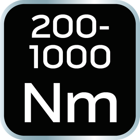 Klucz dynamometryczny 3/4", 200 - 1000 NM