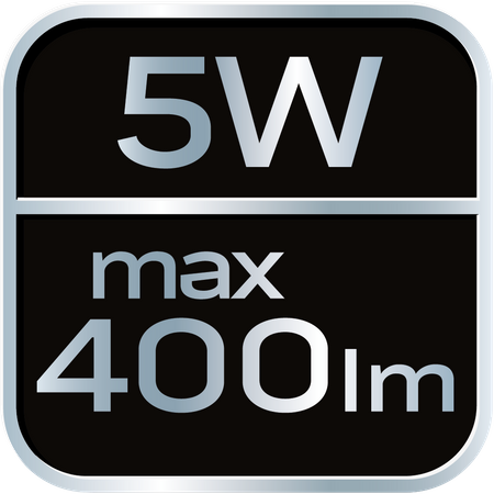 Latarka czołowa 400 lum, zoom, CREE R5, 3xAAA
