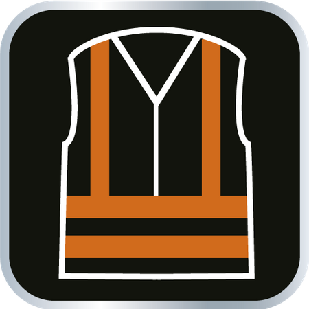 Komin PREMIUM zimowy, z elementami odblaskowymi