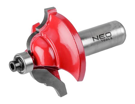 Frez kształtowy z łożyskiem, ozdobny, TCT, 38.4 x 17.5 mm, trzpień 12 mm