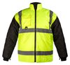 Kurtka robocza ostrzegawcza 5w1, ocieplana, żółta, rozmiar S
