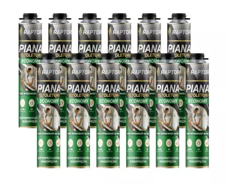 RAPTOR Piana Pistoletowa ECONOMY 12 sztuk