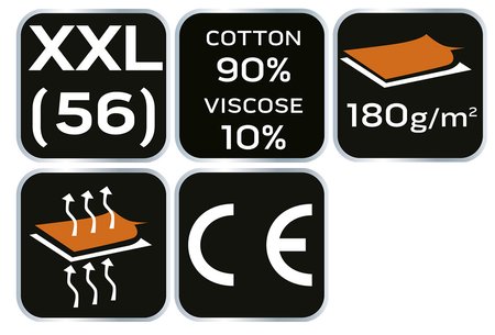 T-shirt COMFORT, rozmiar XXL