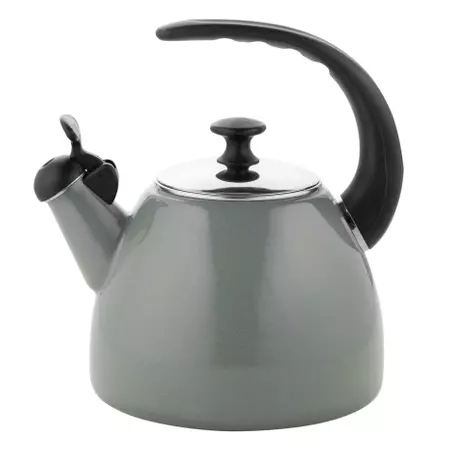 Czajnik emaliowany Florina Aperto zielono-szary 2,2 l