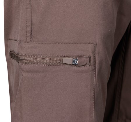 Spodnie robocze Mix&Match, stretch, brązowe, rozmiar S