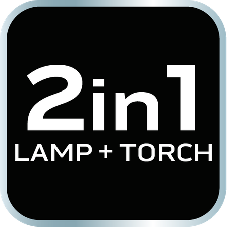 Lampa warsztatowa 550 lm COB LED + baza + ładowarka