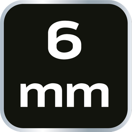 Nasadka sześciokątna 1/4", 6 mm, superlock