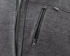 Bluza rozpinana OUTDOOR, pique, szara, rozmiar XXXL