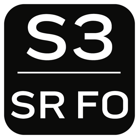 Półbuty robocze S3 SR FO, stalowy podnosek, rozmiar 40