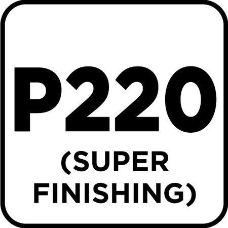 Krążki ścierne na rzep 125 mm, P220, 5 szt., z 8 otworami