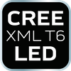 Latarka czołowa akumulatorowa USB 800 lm CREE XML-T6 LED