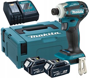 WKRĘTARKA UDAROWA AKUMULATOROWA 1/4'' LXT 18V 2*5.0AH MAKPAC