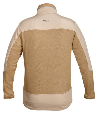 Bluza softshell OUTDOOR, beżowa, rozmiar XL