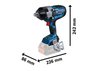 KLUCZ UDAROWY AKUMULATOROWY 3/4'' GDS 18V-1600 0*AH