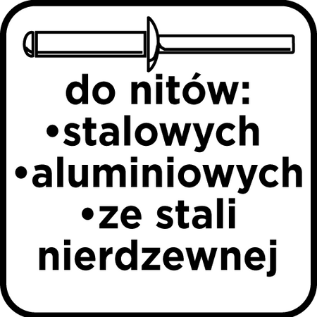 Adapter do nitów zrywalnych na wkrętarkę