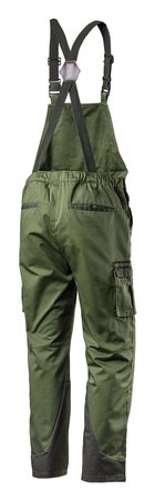 Ogrodniczki robocze CAMO olive, rozmiar L