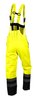 Ogrodniczki robocze, ostrzegawcze, wodoodporne, żółte, rozmiar S