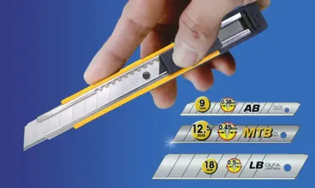 OLFA Nóż Segmentowy MT-1 12,5mm Medium Auto-Lock