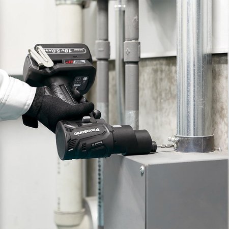 Zestaw Panasonic:  wkrętarka EY1DD2, zakrętarka udarowa EY1PD1, 2x Akumulator 18V/5,0 Ah, ładowarka, systainer, 3 końcówki robocze