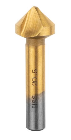 Wiertła fazujące stożkowe pogłębiacze 6.3-20.5 mm, zestaw 6 szt.