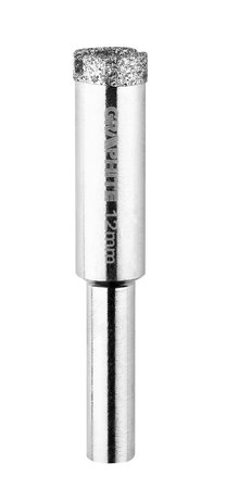 Wiertła diamentowe 5-12 mm z prowadnicą, zestaw 6 szt.
