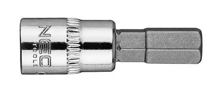 Końcówka sześciokątna H7 na nasadce 1/4", krótka, 37 mm