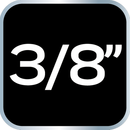 Zestaw nasadek przelotowych 1/4" + 3/8", 46 szt.