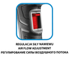Opalarka 2000W, zakres temperatur:I: 50ºC, II: 50-550ºC, III: 50-550ºC,walizka
