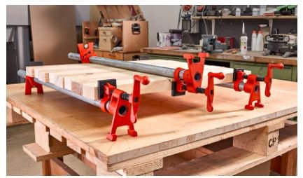BESSEY BPC-H34 Ścisk śrubowy do rur 3/4"
