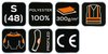 Polar roboczy PREMIUM, wzmocnienia z Cordury, rozmiar S