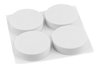 Podkładki silikonowe/ odbojniki samoprzylepne 40mm, 4 szt.