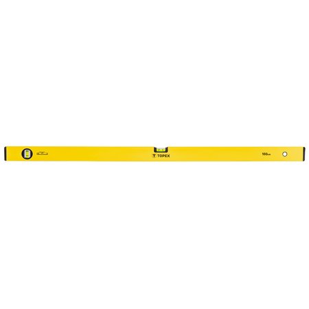 Poziomnica aluminiowa typ 500, 100 cm, 2 libelle