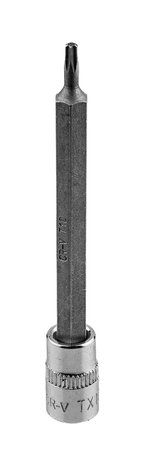 Końcówka TORX TX10 na nasadce 1/4", długa, 87 mm
