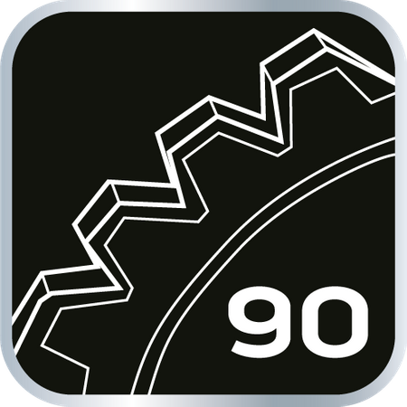 Klucze nasadowe 1/2", zestaw 23 szt.