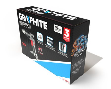 Wkrętarka akumulatorowa bezszczotkowa do płyt g/k Energy+ 18V Li-lon, 0-4400 min-1, uchwyt 1/4",