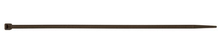 Opaski zaciskowe ogrodowe 3,6 x 200mm, 50 szt., brązowe
