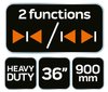 Ścisk automatyczny heavy duty 36"/900