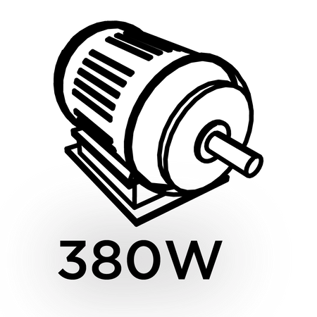 Szlifierka oscylacyjna 380W, stopa 115 x 230 mm