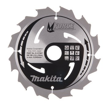 PIŁA SPIEKOWA DO DREWNA 190*30 12Z