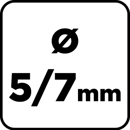 Wiertło do konfirmatów 5/7 mm
