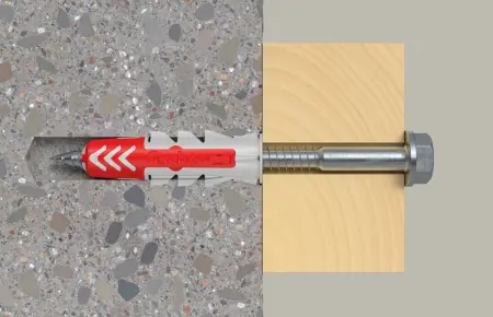 Fischer Kołek Rozporowy Uniwersalny DuoPower 10x50 S z Wkrętem (25 szt.) 535461