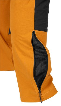 Spodnie robocze OUTDOOR, 4 way stretch, musztardowe, rozmiar L