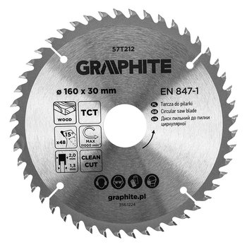 Tarcza do pilarki, widiowa, 160 x 30 mm, 48 zębów