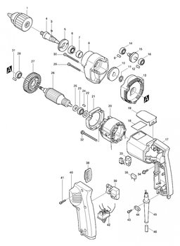 KOŁEK GUMOWY SR1800/41KB/JS1650/9901