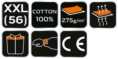 Bluza robocza, HD+, rozmiar XXL