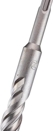 Wiertło do betonu SDS Plus z podwójną spiralą 20 x 260 mm