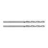 Wiertła do metalu HSS, DIN 338,  3 mm, 2 szt.