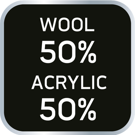 Czapka zimowa PREMIUM, z elementami odblaskowymi, 50% wełna, 50% akryl