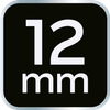 Nasadka udarowa 1/2" długa, 12 x 78mm , Cr-Mo