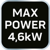Promiennik gazowy na butle 4600W